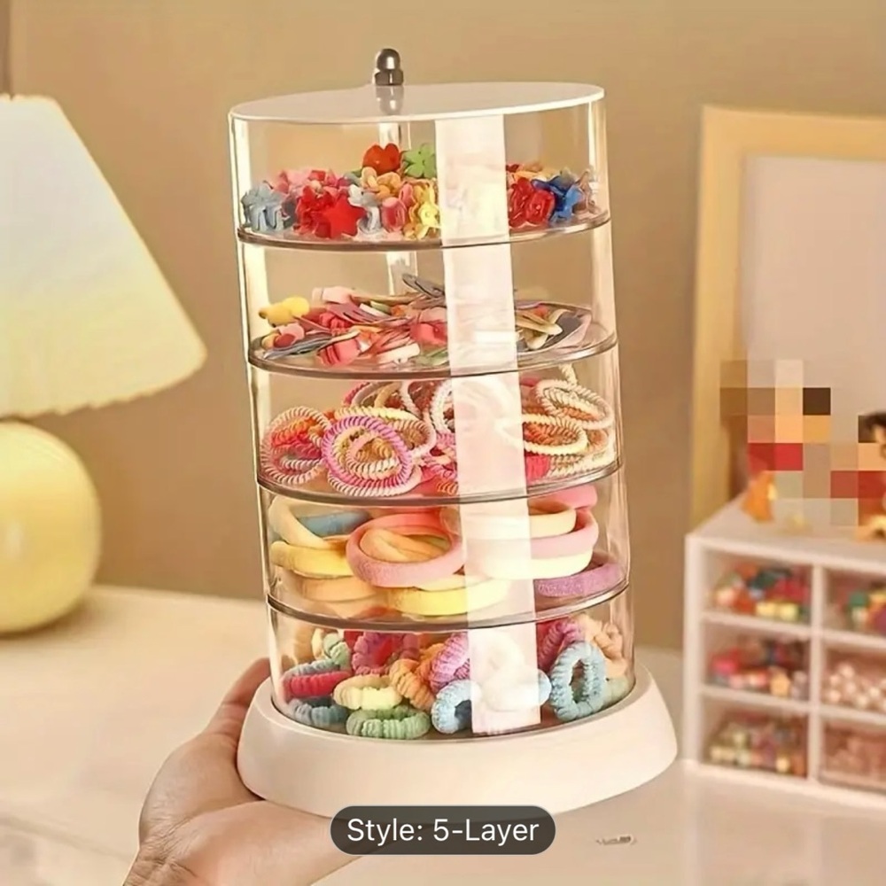 5-Layer Rotating Jewelry Organizer